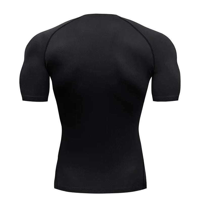 Kısa Kollu Erkek Fitness Tişörtü